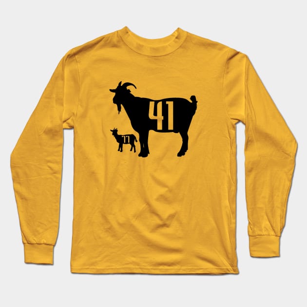 The GOAT - Dirk Nowitzki And Luka Doncic Long Sleeve T-Shirt by wintairma